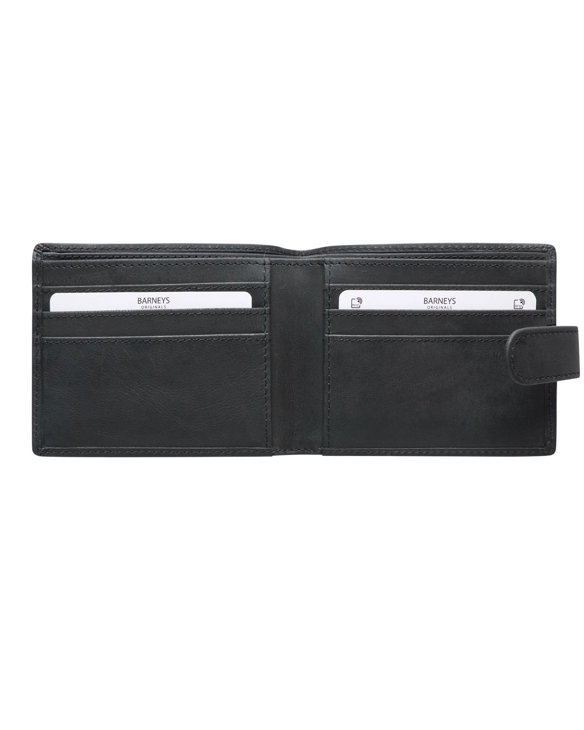 Real Leather Bi-Fold Wallet