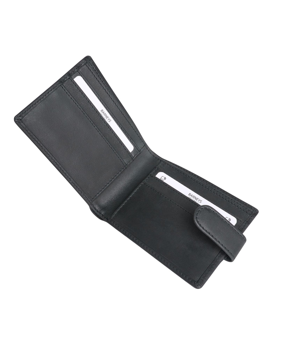 Real Leather Bi-Fold Wallet