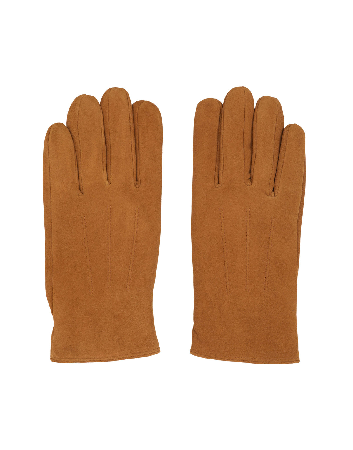 Men's Tan Suede Gloves