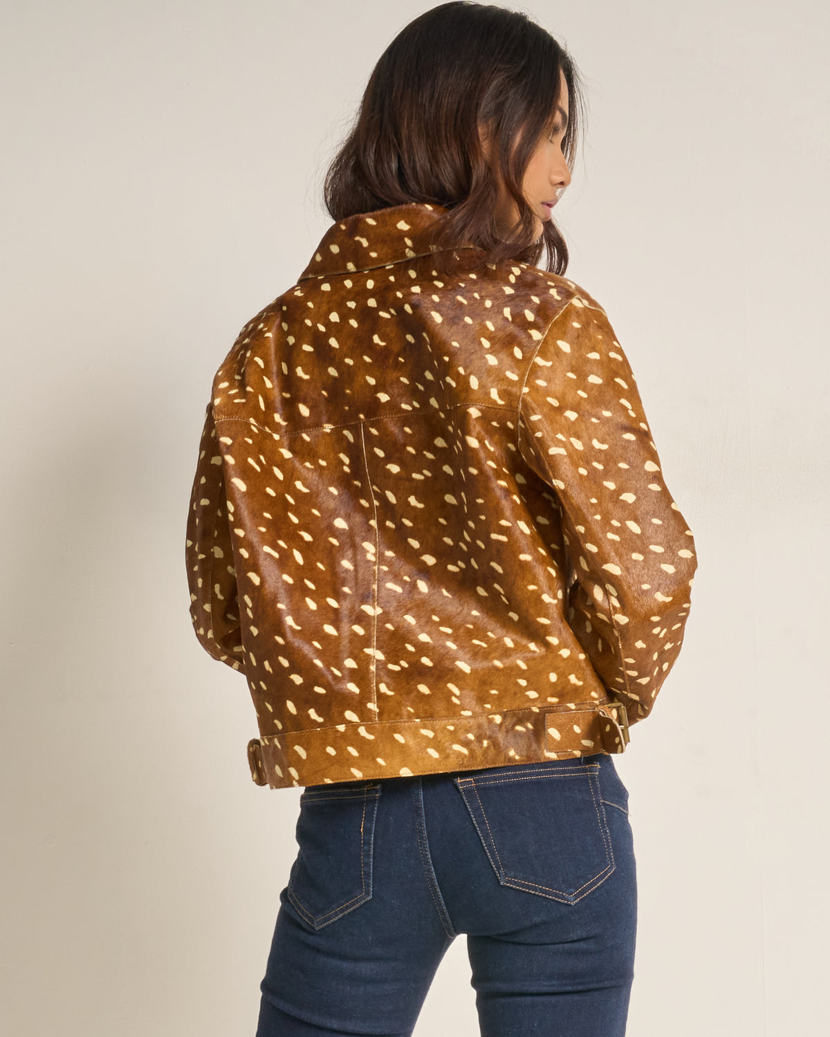 Deer Print Jacket