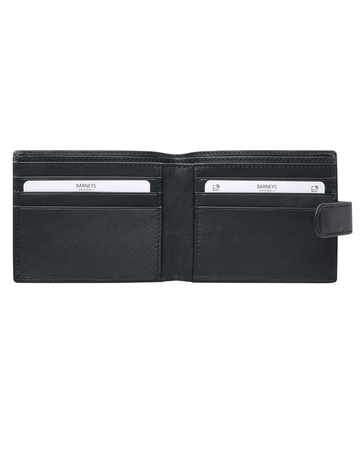 Real Leather Bi-Fold Wallet