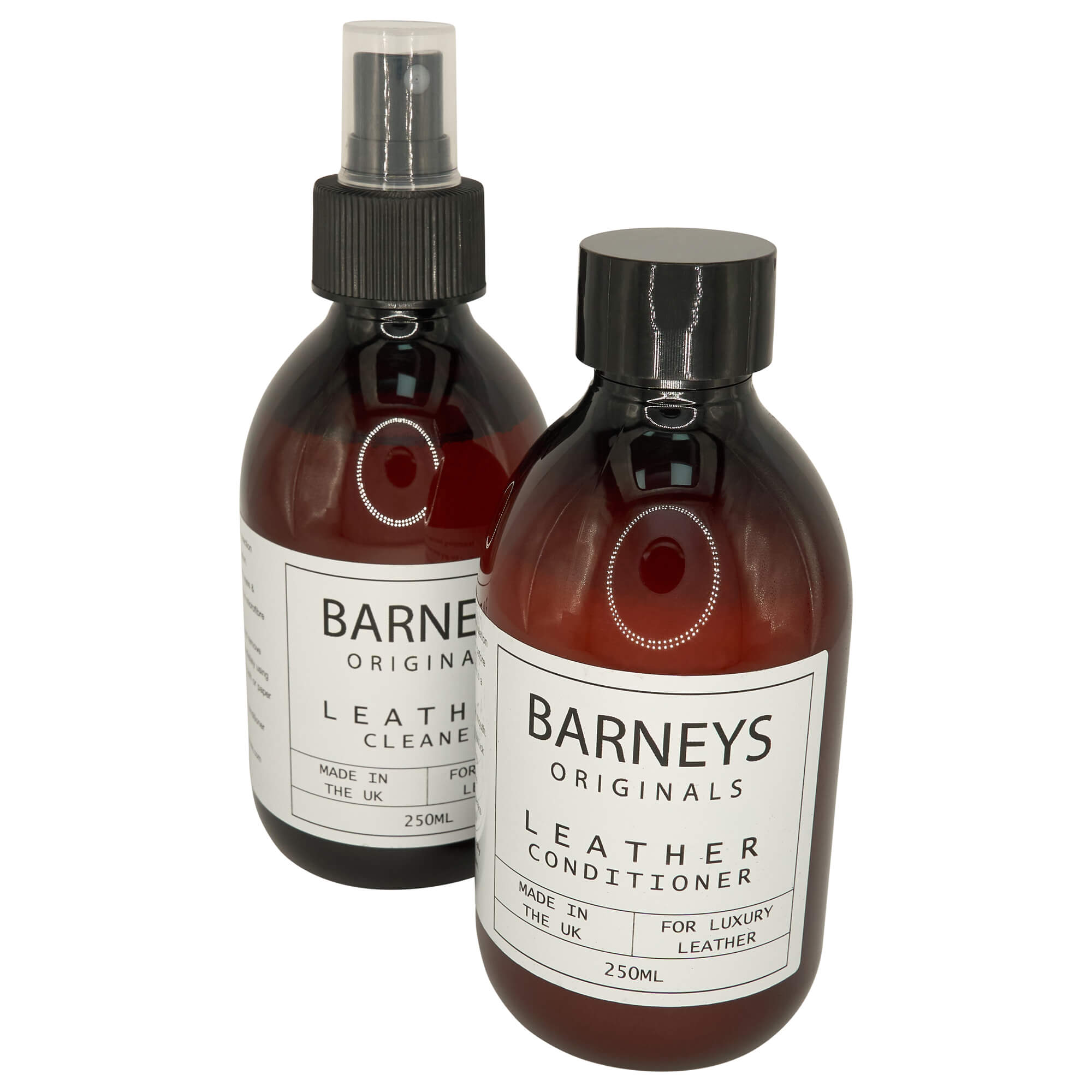 Leather Care Kit with Cleaner, Conditioner & Wipes