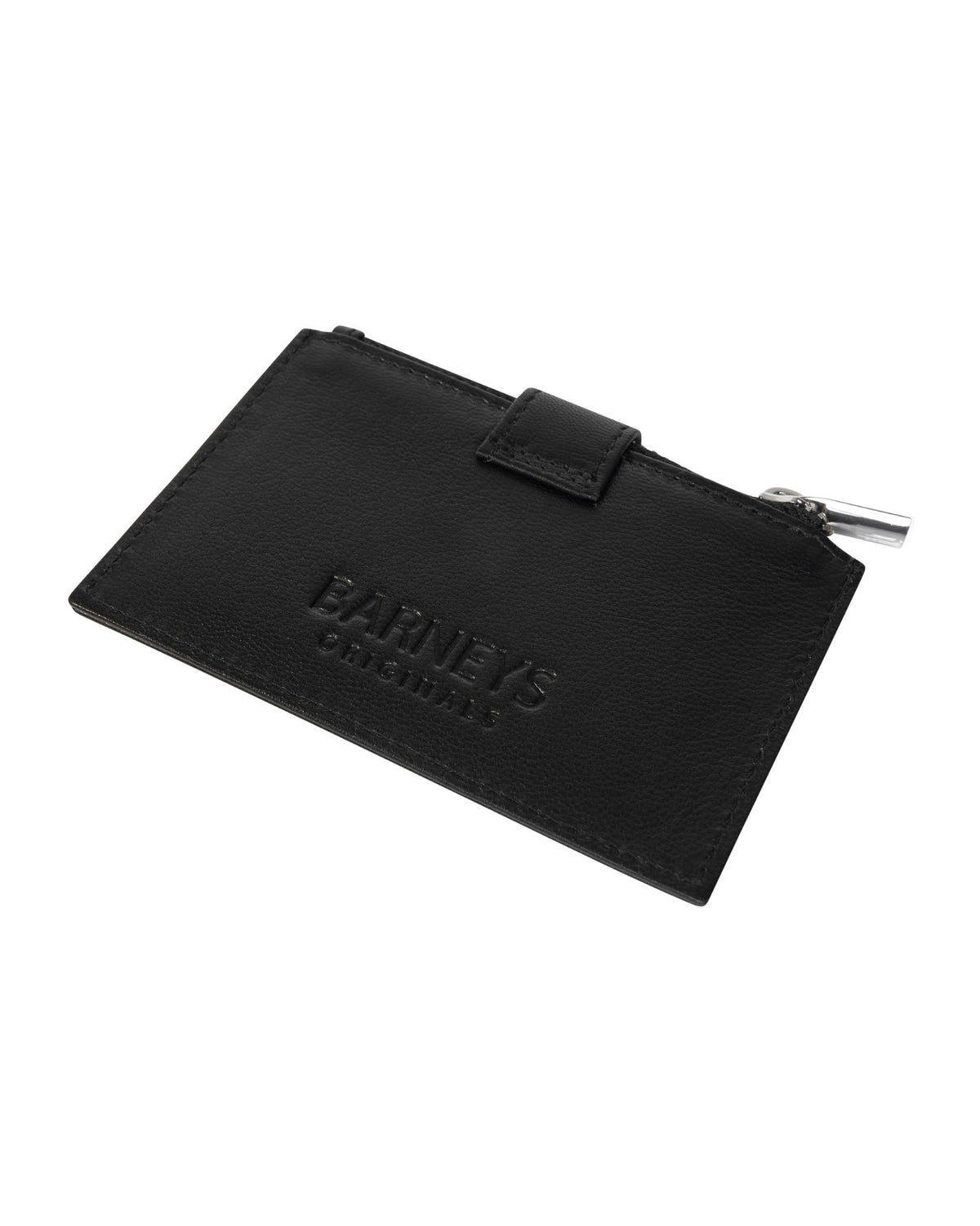Real Leather Card Holder with Zipper Coin Purse