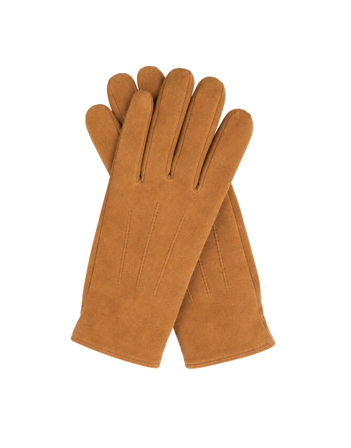 Men's Tan Suede Gloves