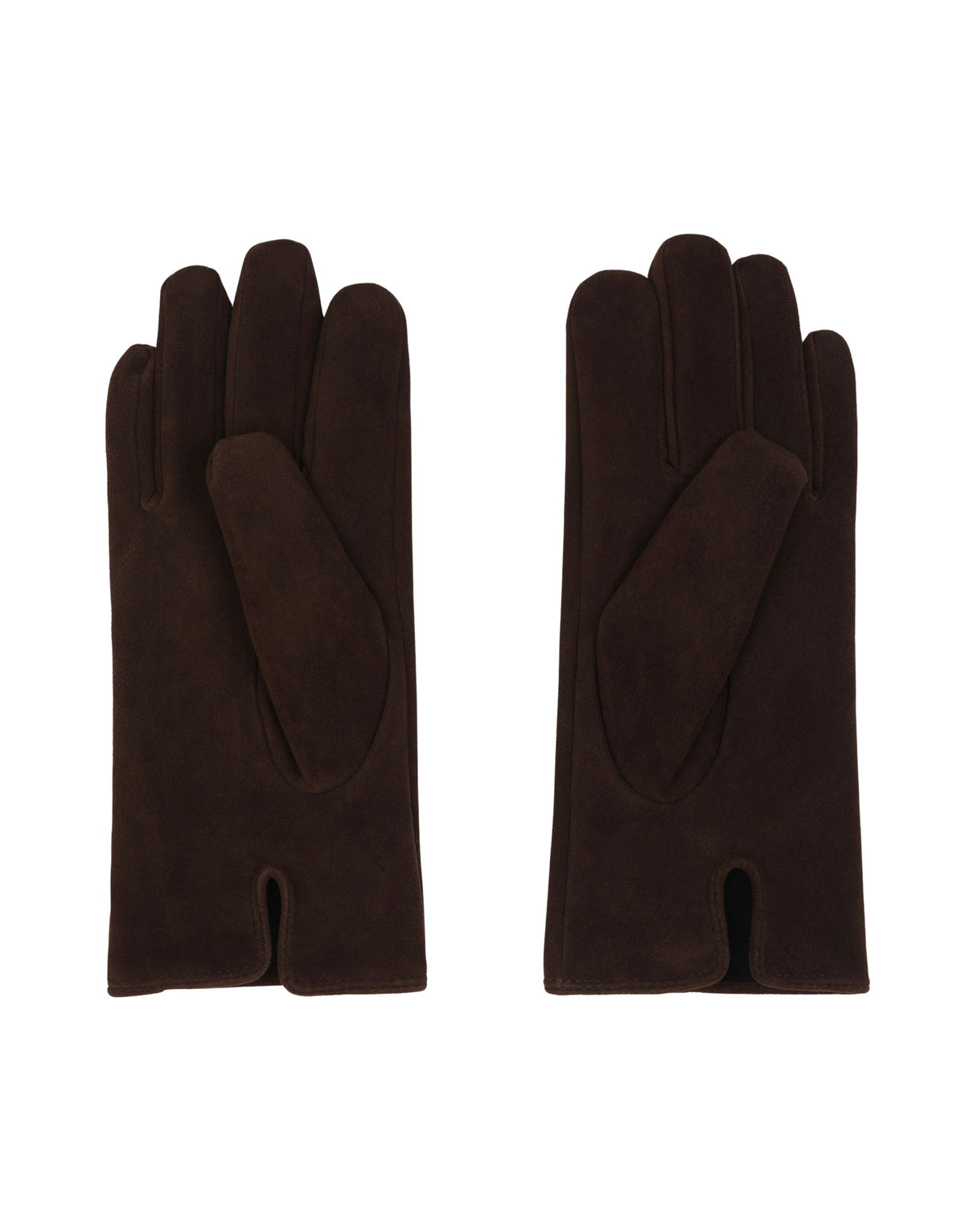 Women's Brown Suede Gloves