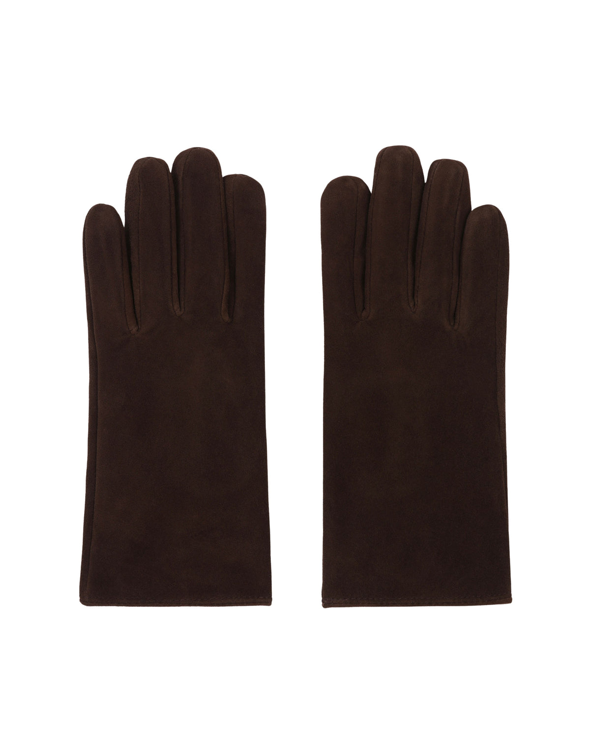 Women's Brown Suede Gloves