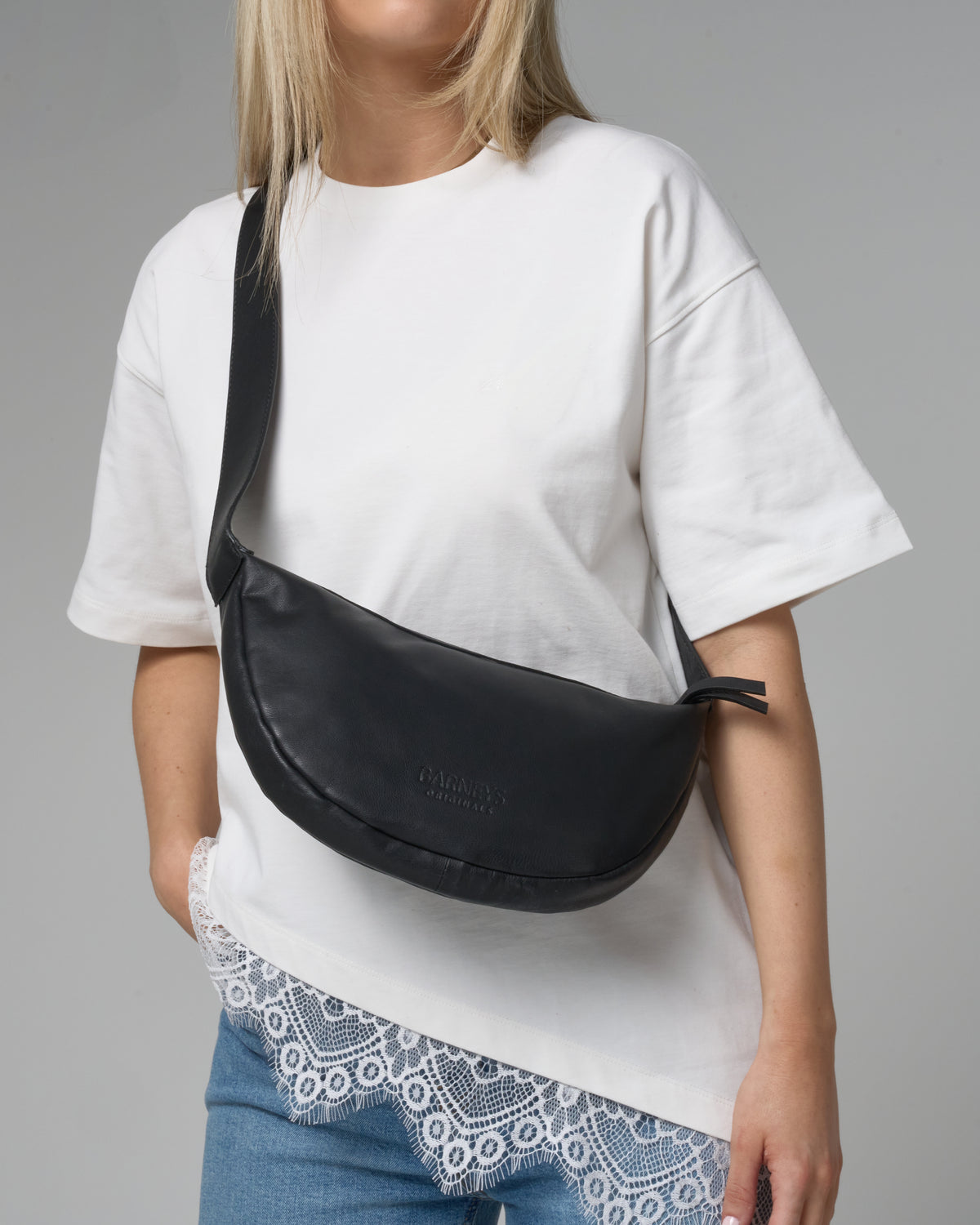 Real Leather Cross Body Bag